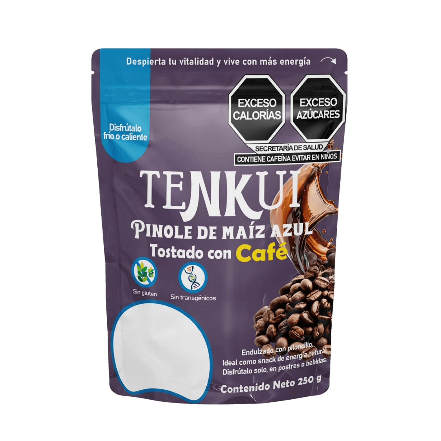Pinole con café de Cooperativa Calpan